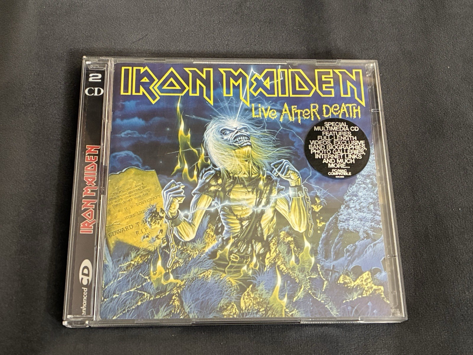 Iron Maiden Live After Death 2CD Set 1985 Enhanced CD w Special Features