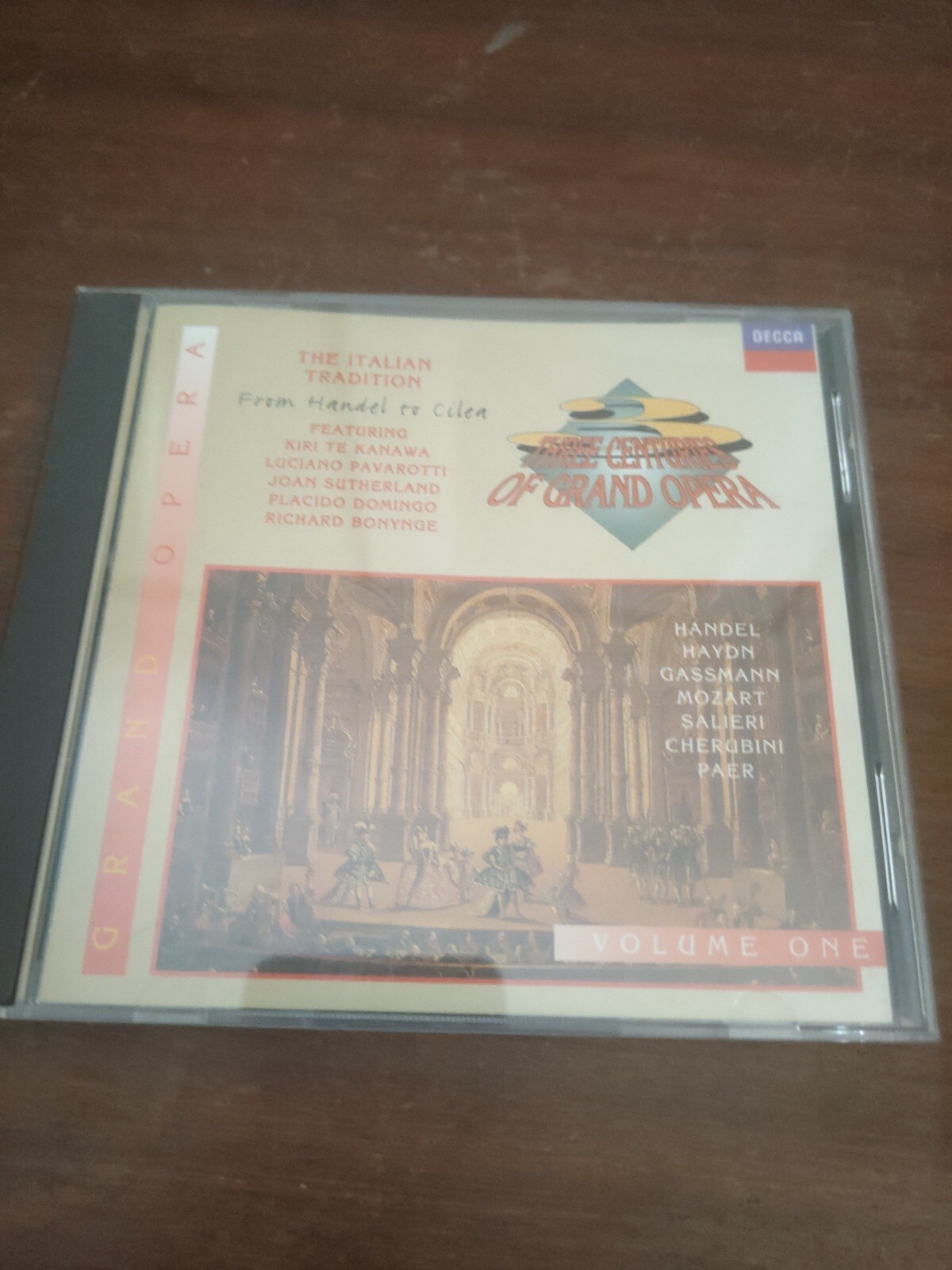3 X Three Centuries of Grand Opera Volume One, Three and Four CD French Italian