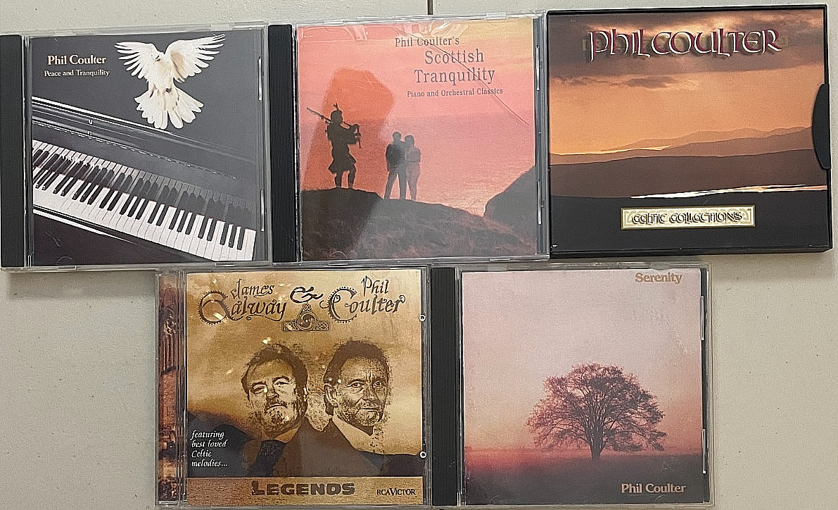 Phil Coulter, 5 CD LOT – USED CDs