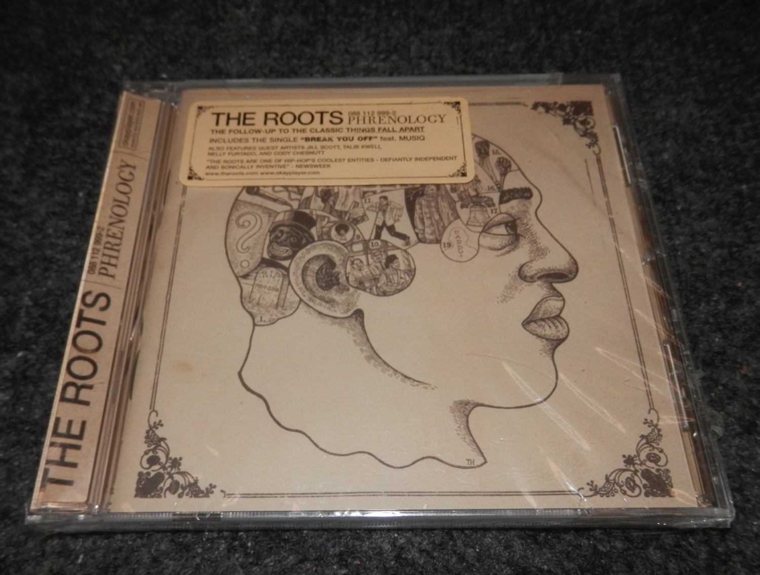 The Roots~Phrenology CD, 2002~ brand new w/ hype sticker~Hip-Hop