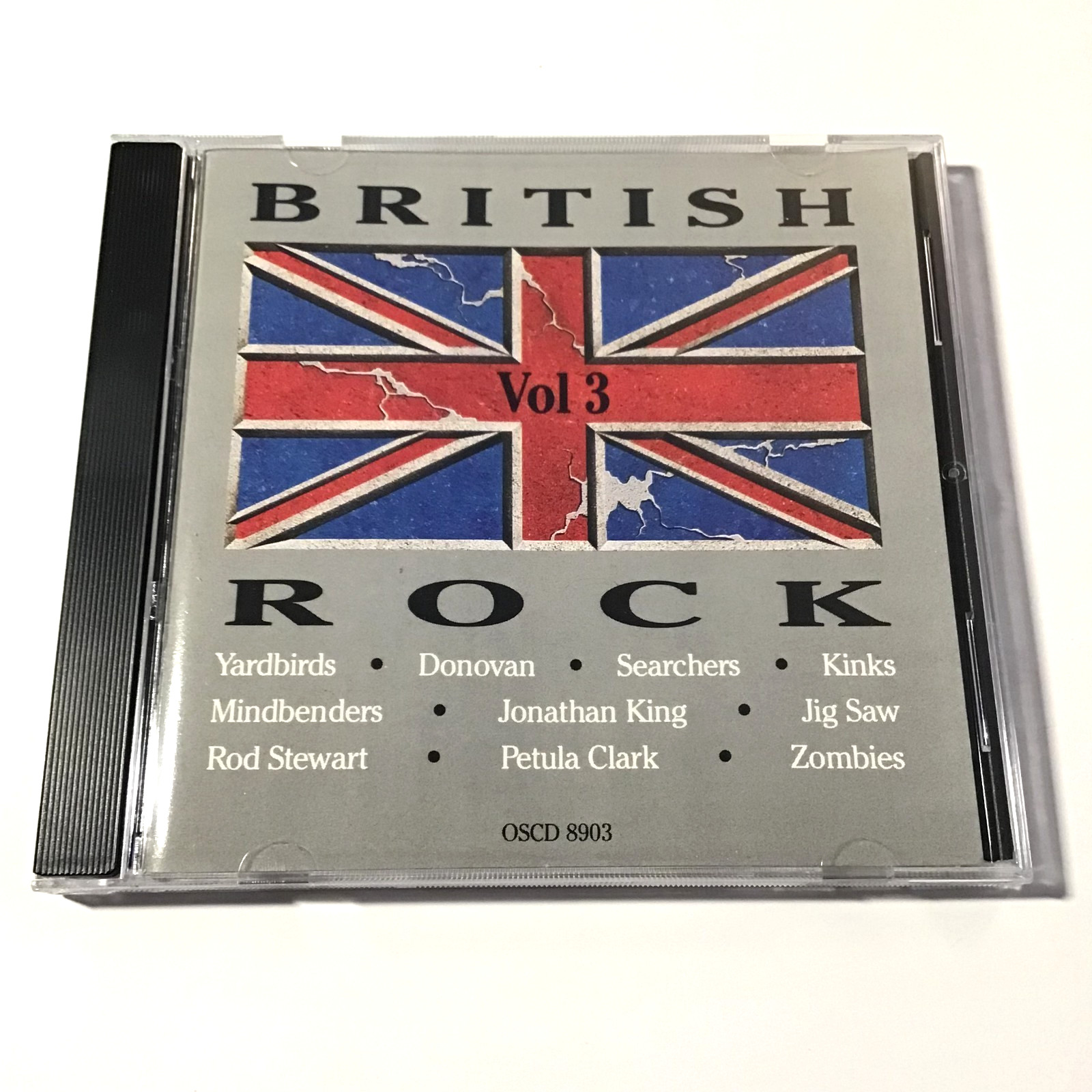 British Rock Vol. 3 CD 1991 The Zombies, Rod Stewart, The Yardbirds, The Kinks