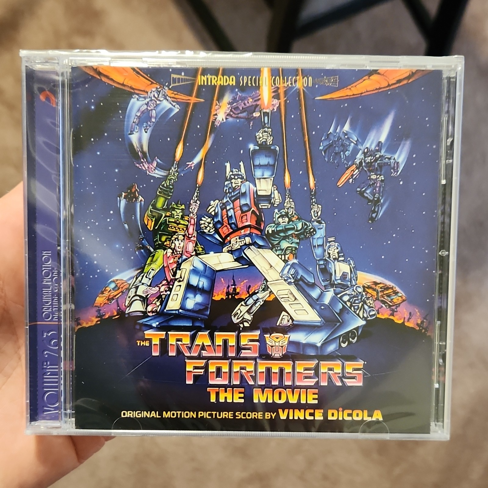 Vince DiCola The Transformers: The Movie Score CD sealed brand new