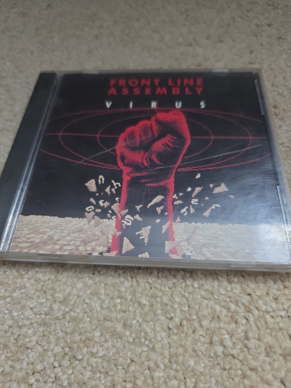Front Line Assembly – Virus CD Single 3-Tracks Resist Dislocated Mix Wax Trax