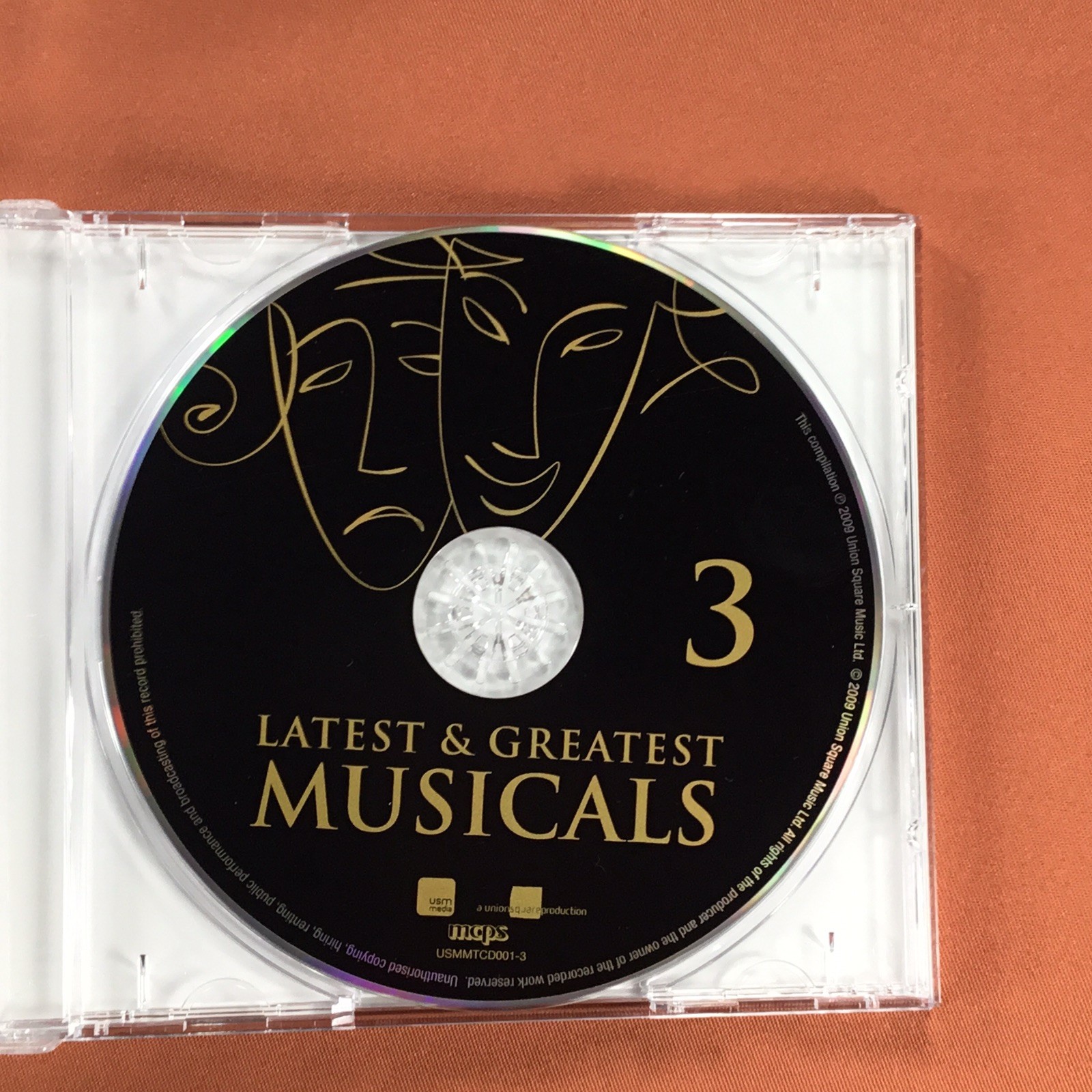 Latest & Greatest Musicals – 2009 Union Square Music – 3 CD SET