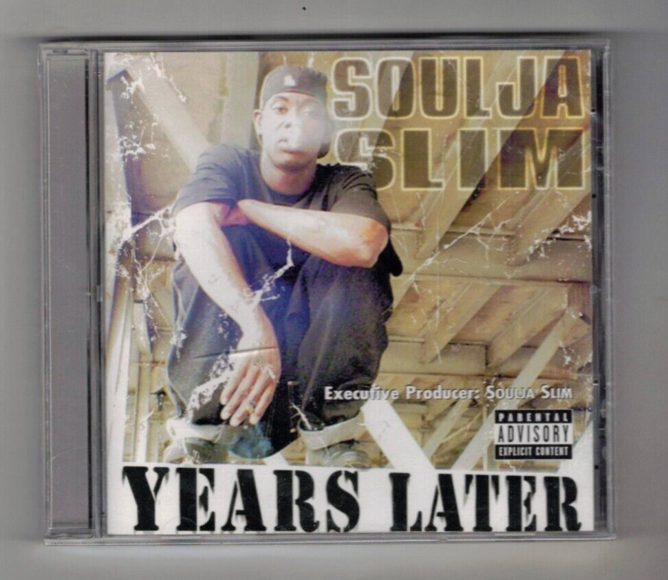 Soulja Slim – Years Later – CD – Cutt Throat Comitty Are Gangsta Rap – SEALED