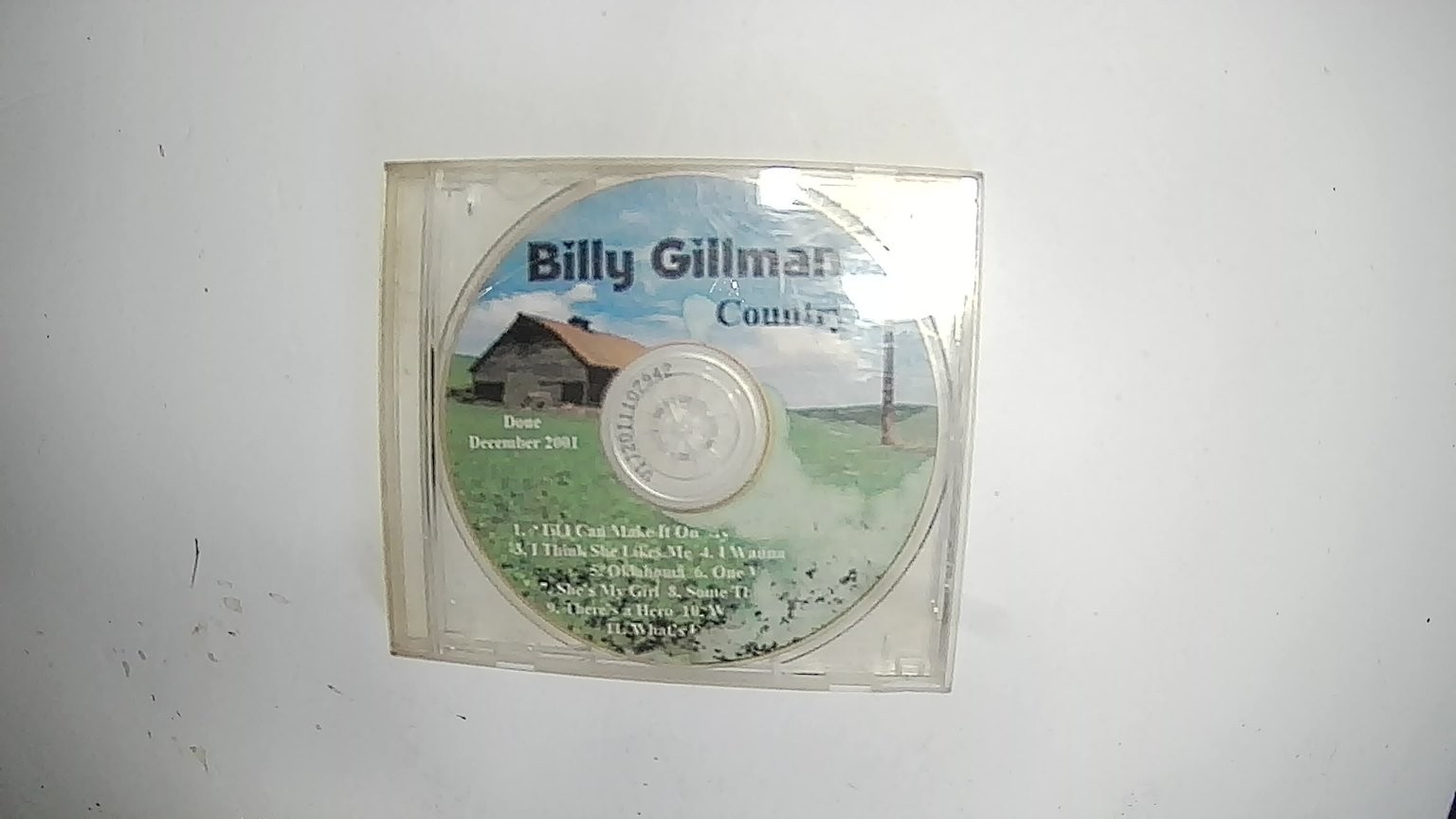 Billy Gilman – Country CD 2001 Custom Compilation Promo Country Music