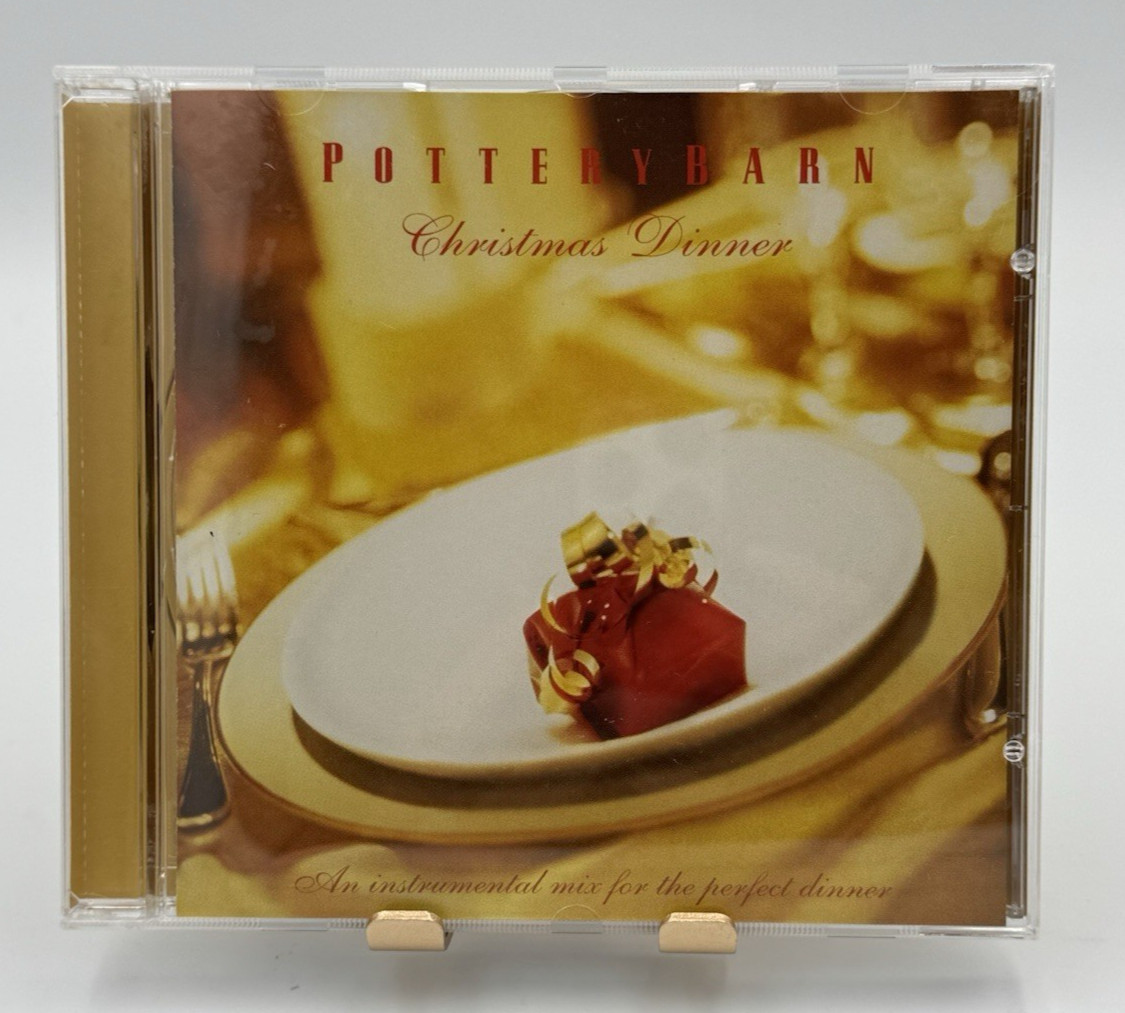Pottery Barn Christmas Dinner CD 2001 Holiday Ambiance Dinner Party Music