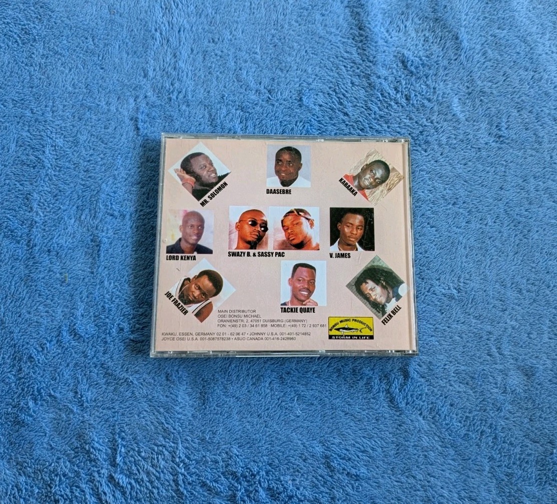 THE TOP TEN Slip Dance Album CD Compilation African Gahna Hip Hop Hiplife RARE