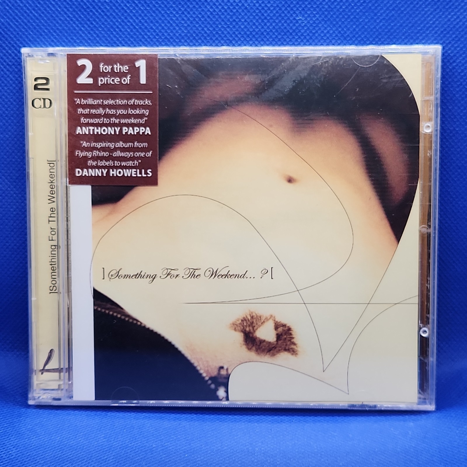 Something For The Weekend.. ? by VA (2xCD Flying Rhino) House Trance NEW ucdC-RY