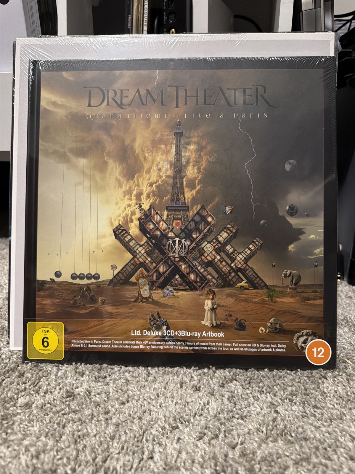 Dream Theater – Quarantieme: Live A Paris [New CD] With Blu-Ray, Boxed Set, With