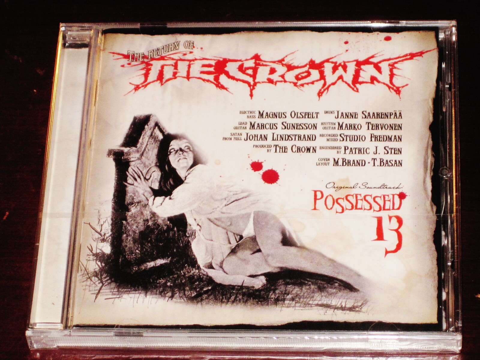 The Crown: Possessed 13 CD 2003 Thirteen Metal Blade Records Germany NEW