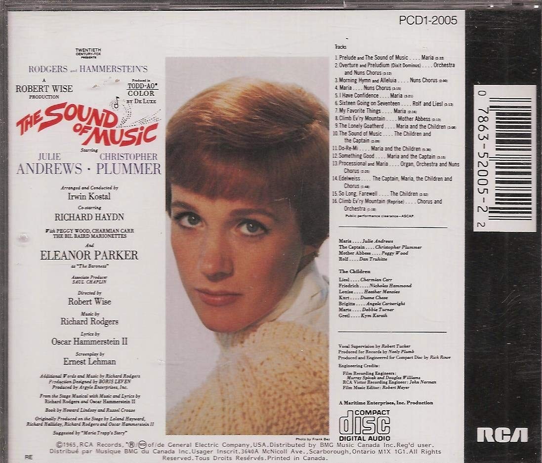 The Sound of Music (An Original Soundtrack Recording)