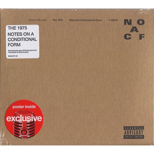The 1975 Notes On A Conditional Form – Limited Eco-Pack with Poster explic (CD)