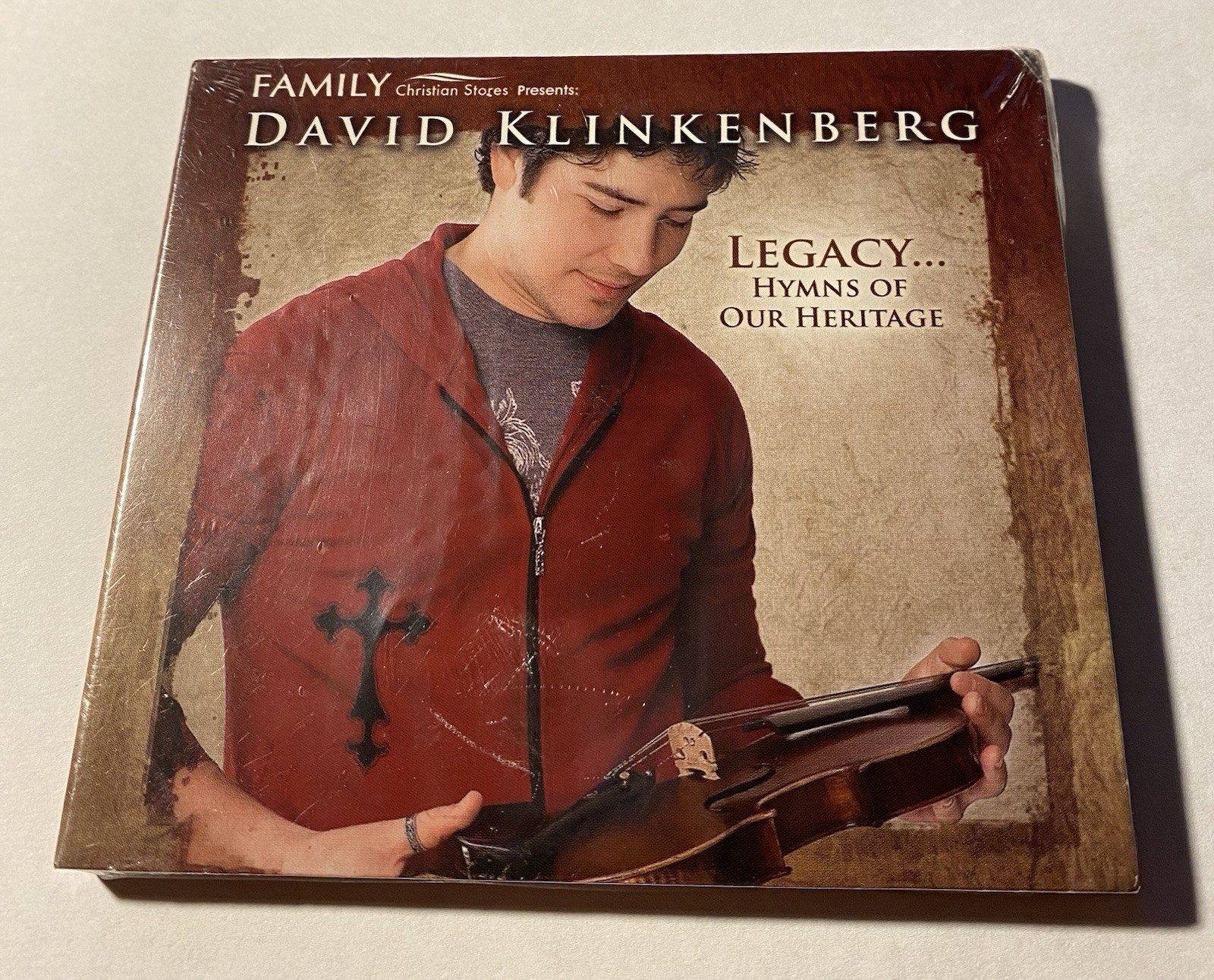 David Klinkenberg Legacy Hymns of Our Heritage CD New Sealed Free S/H Digipak.