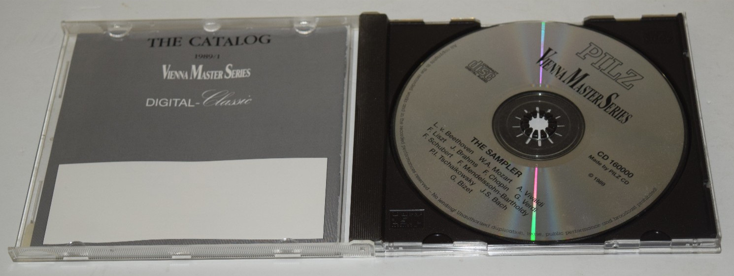 The Sampler Vienna Master Series Digital Classic CD 1991 PILZ LN Made in Germany