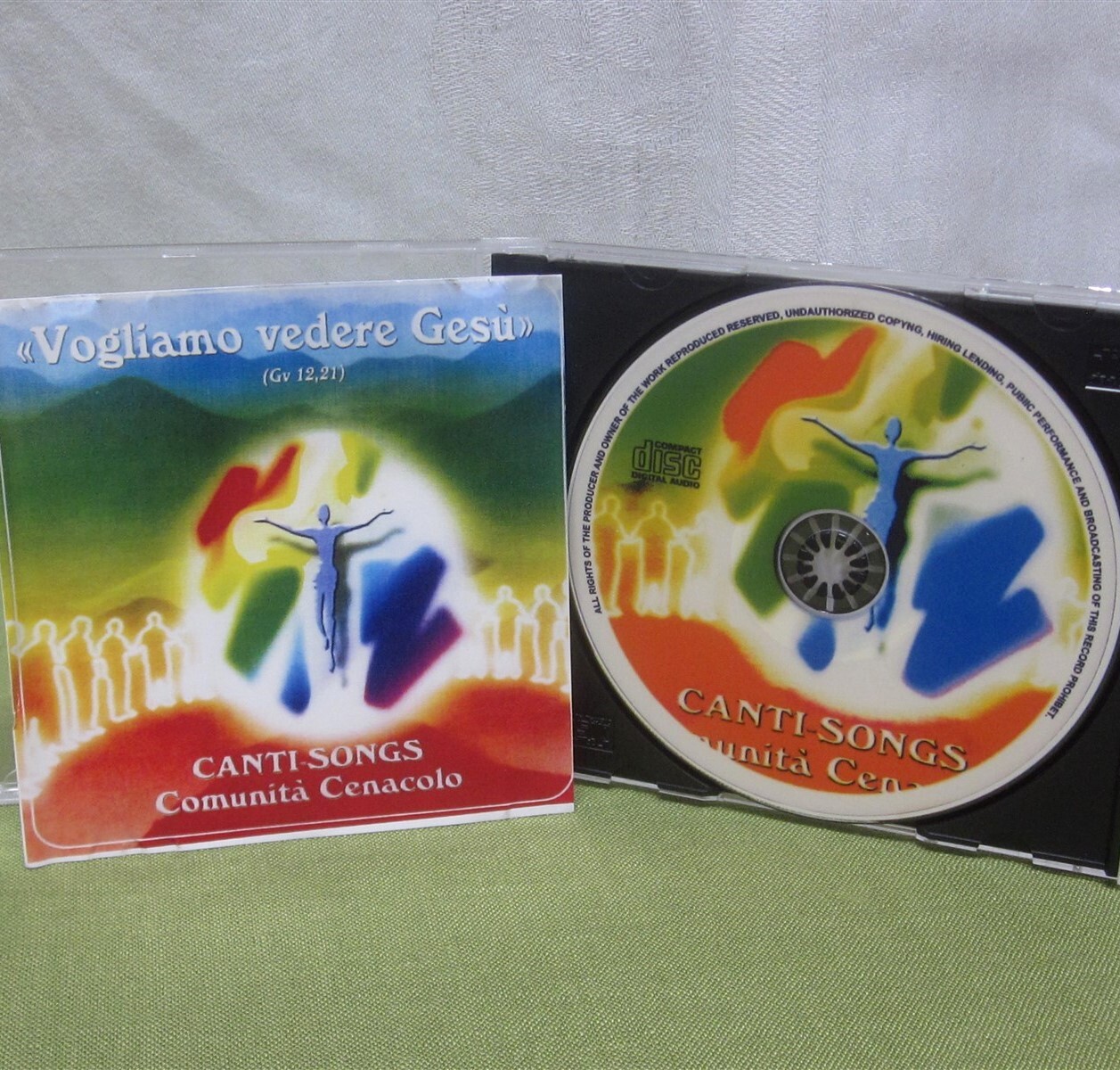 COMUNITA CENACOLO Canti Songs CD Flame of Love independent Italian Roma
