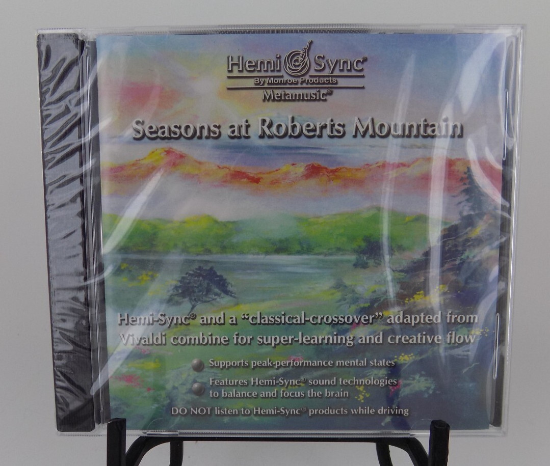 BRAND NEW and SEALED Hemi Sync – Seasons at Roberts Mountain CD! FREE SHIPPING!