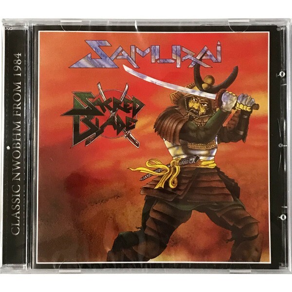 SAMURAI Sacred Blade CD 1984 British heavy metal NWOBHM reissue bonus tracks