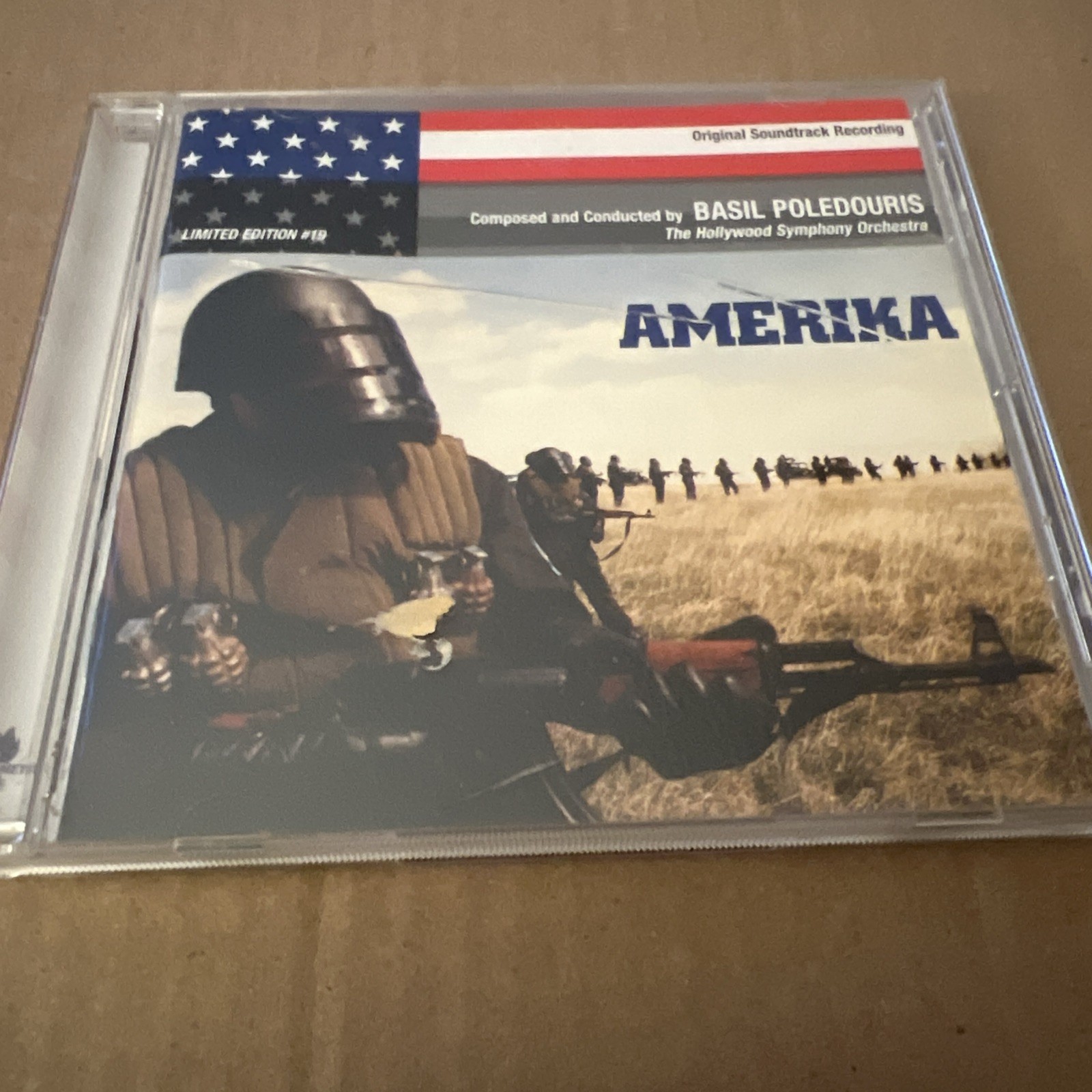 AMERIKA (Basil Poledouris) OOP 1987/2004 Prometheus Ltd TV Soundtrack CD