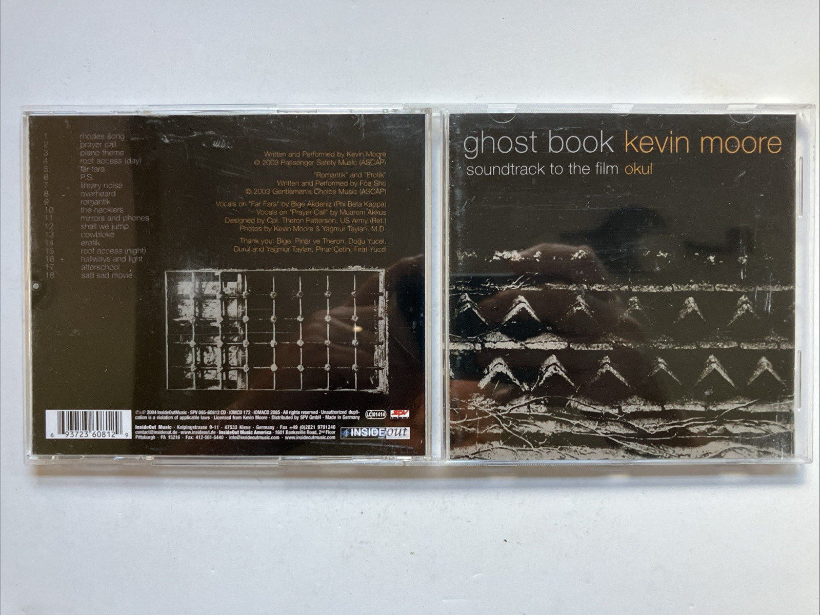 Ghost Book by Kevin Moore (CD, Jun-2004, Inside Out Music) Keb’ Mo – Great Cond.