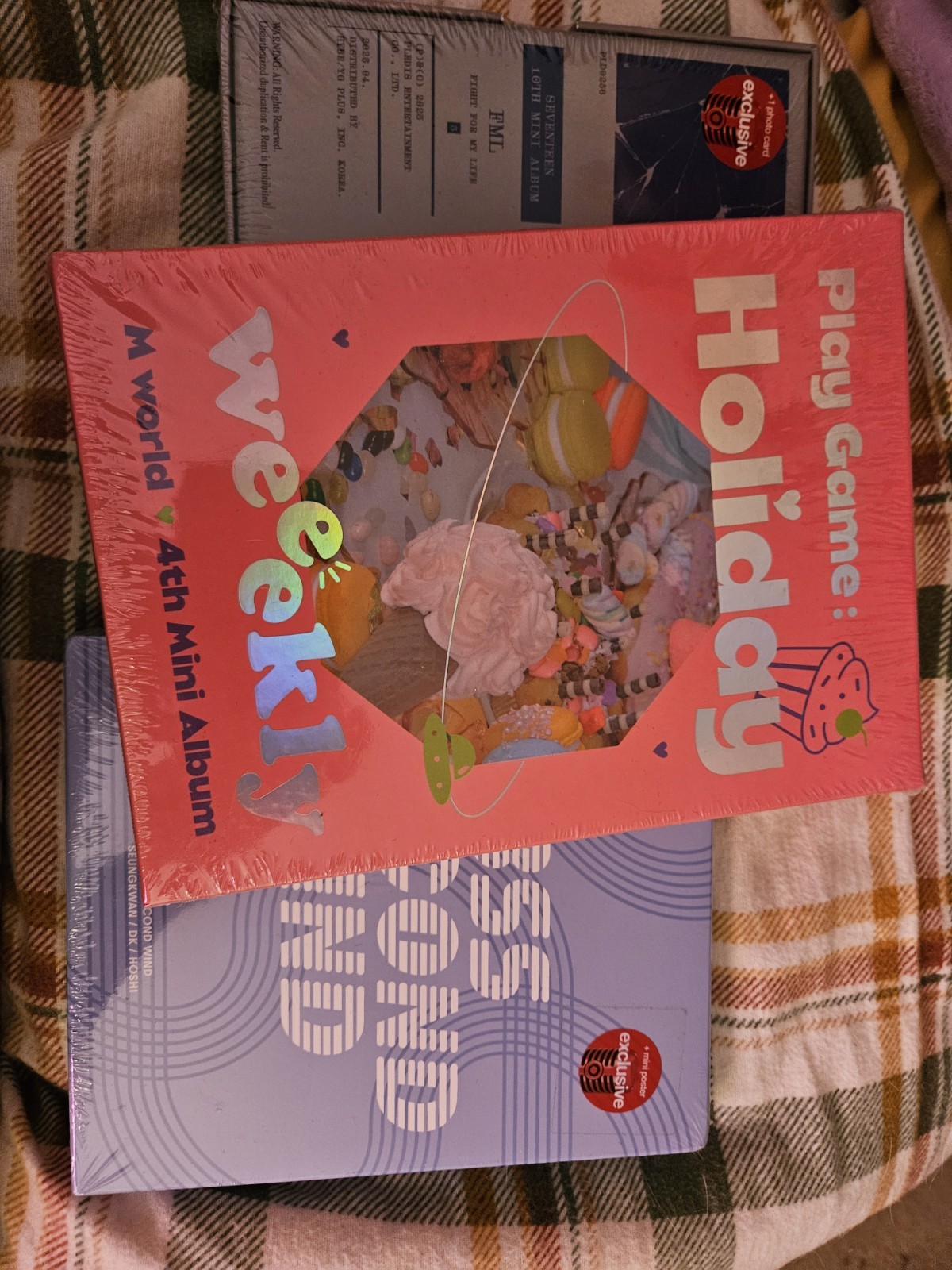 Lot Of Albums From Seventeen Fight For My Life, BSS & Weeekly (3=Total Albums)