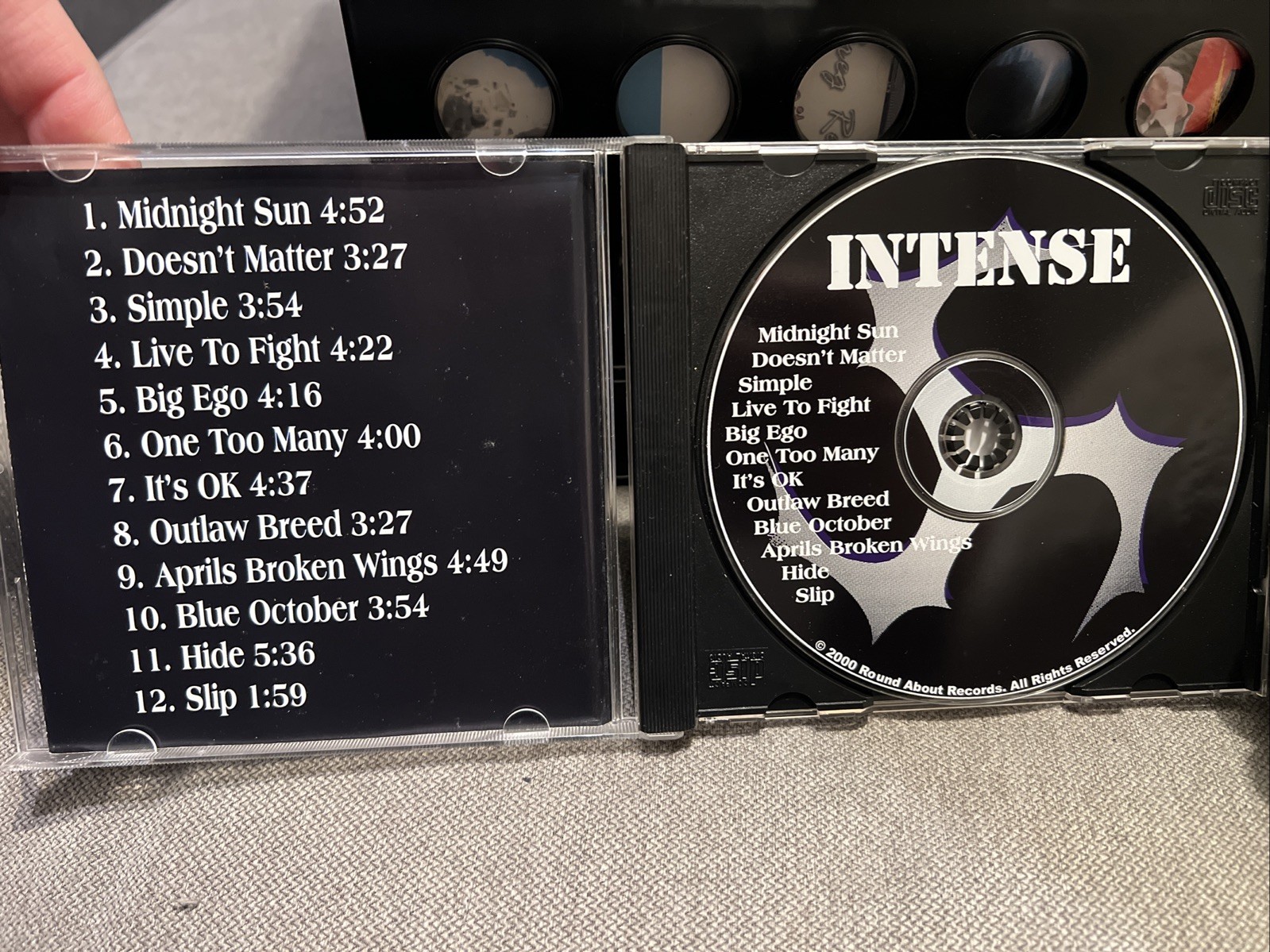 Intense – Intense (2000) Round About Records