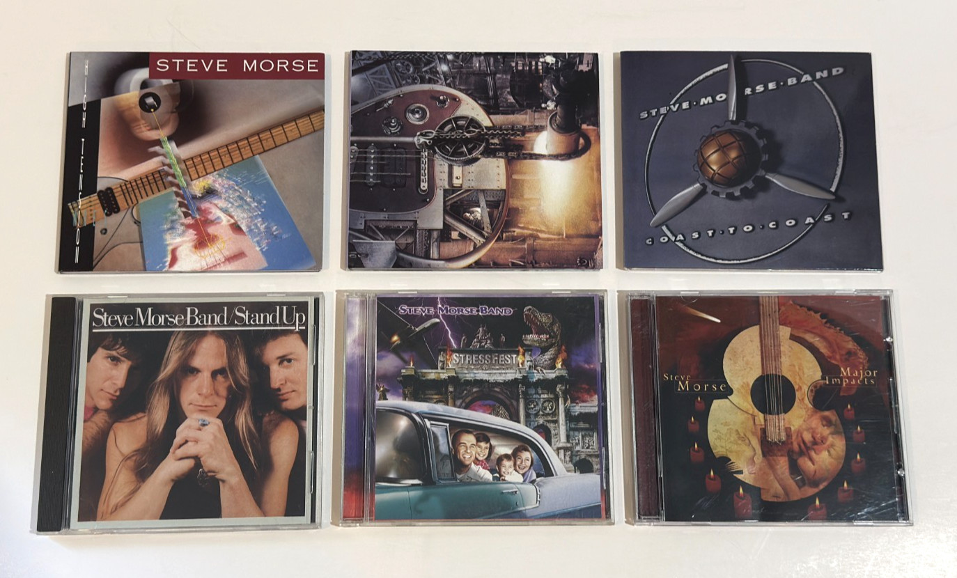 Steve Morse Band CD Lot Southern Steel Metal Mind Limited Numbered Prog Rock