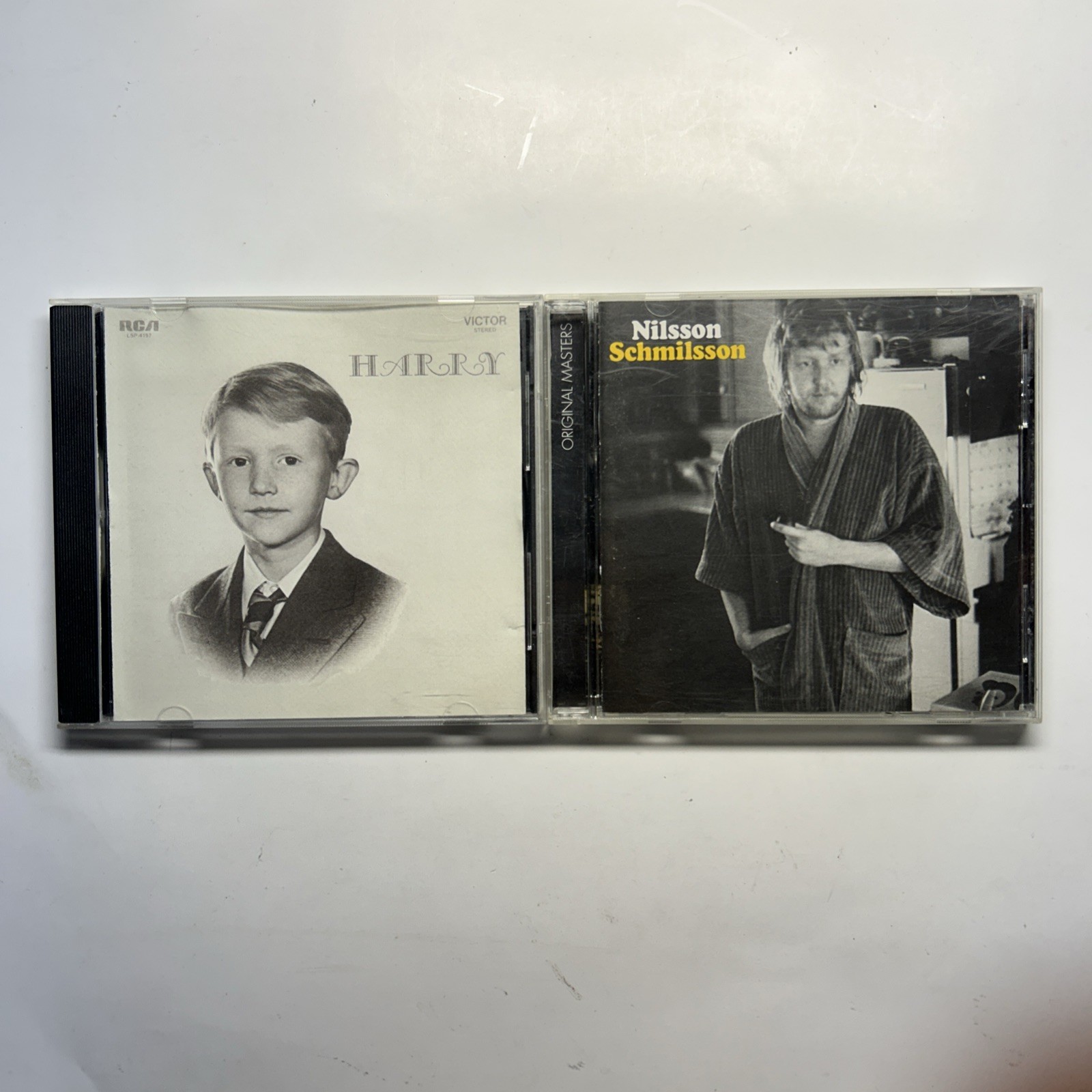 HARRY NILSSON LOT OF 2 CDs Schmilsson Self-Titled FREE SHIPPING