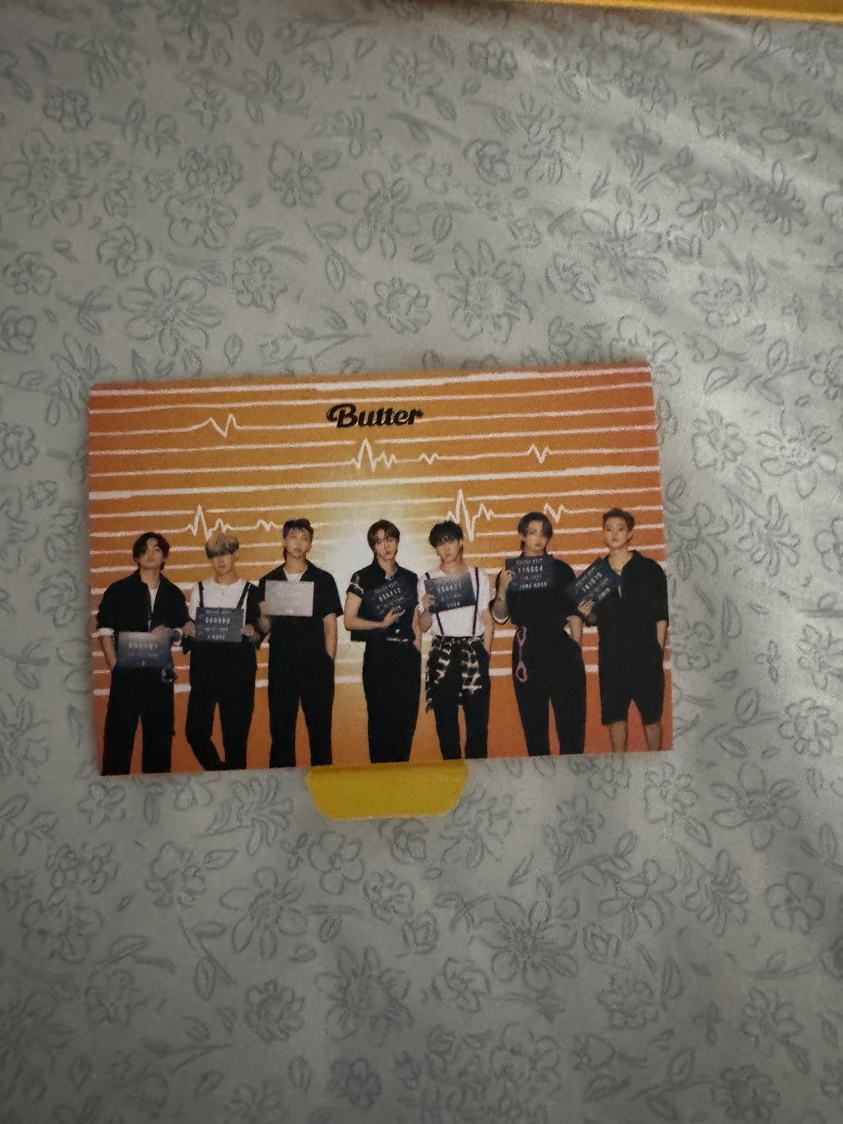 BTS Butter Cream Edition 2021 K-Pop CD Single BIGHIT MUSIC Yellow Sleeve
