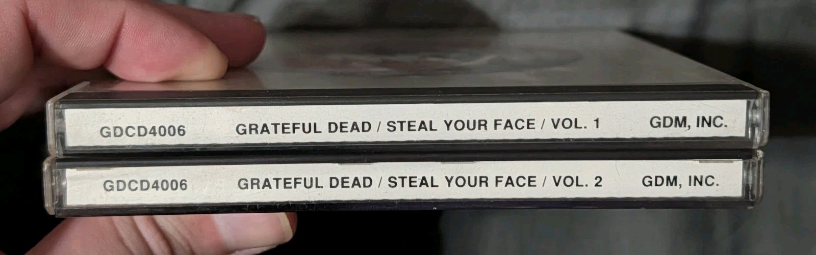 Grateful Dead – Steal Your Face Two CD Volume 1 & 2 1989 Grateful Dead Records