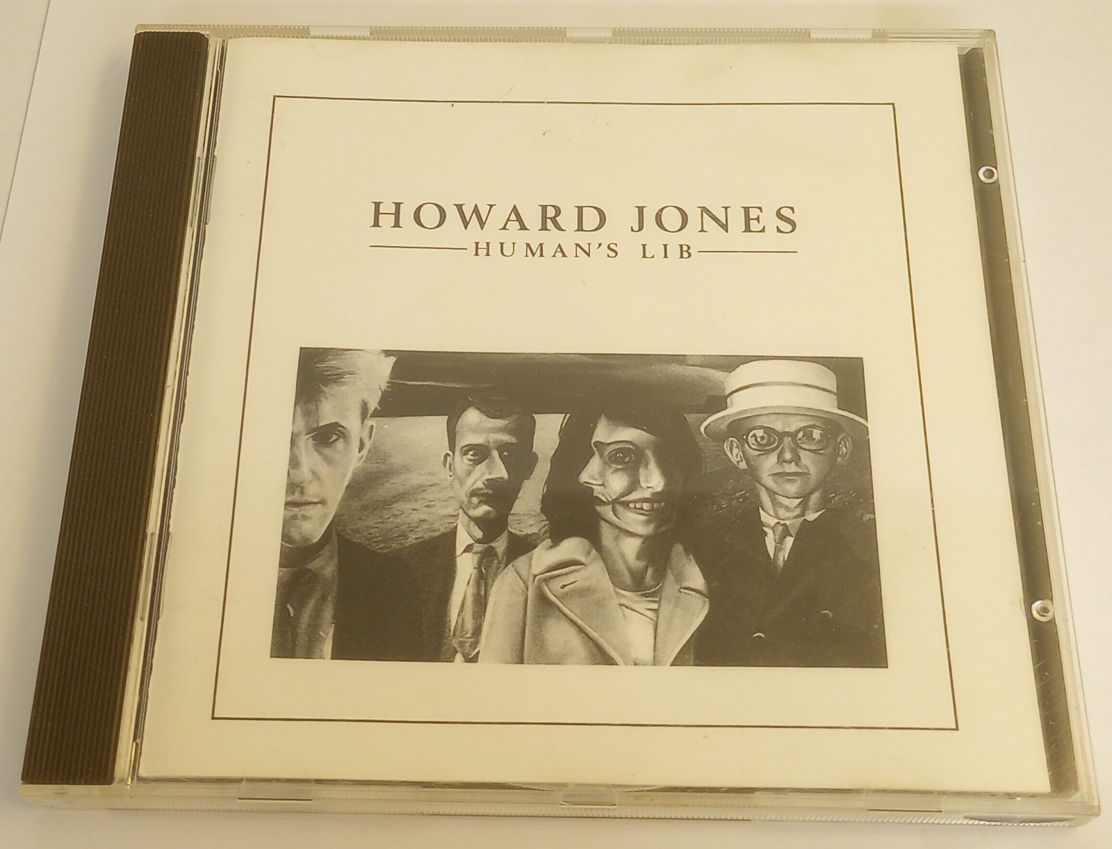 Howard Jones Human’s Lib CD WEA Elektra West Germany target no barcode