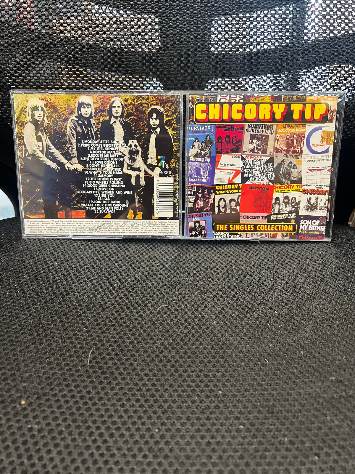CHICORY TIP – SINGLES COLLECTION (CD 2007) LIKE NEW **22 TRACKS**