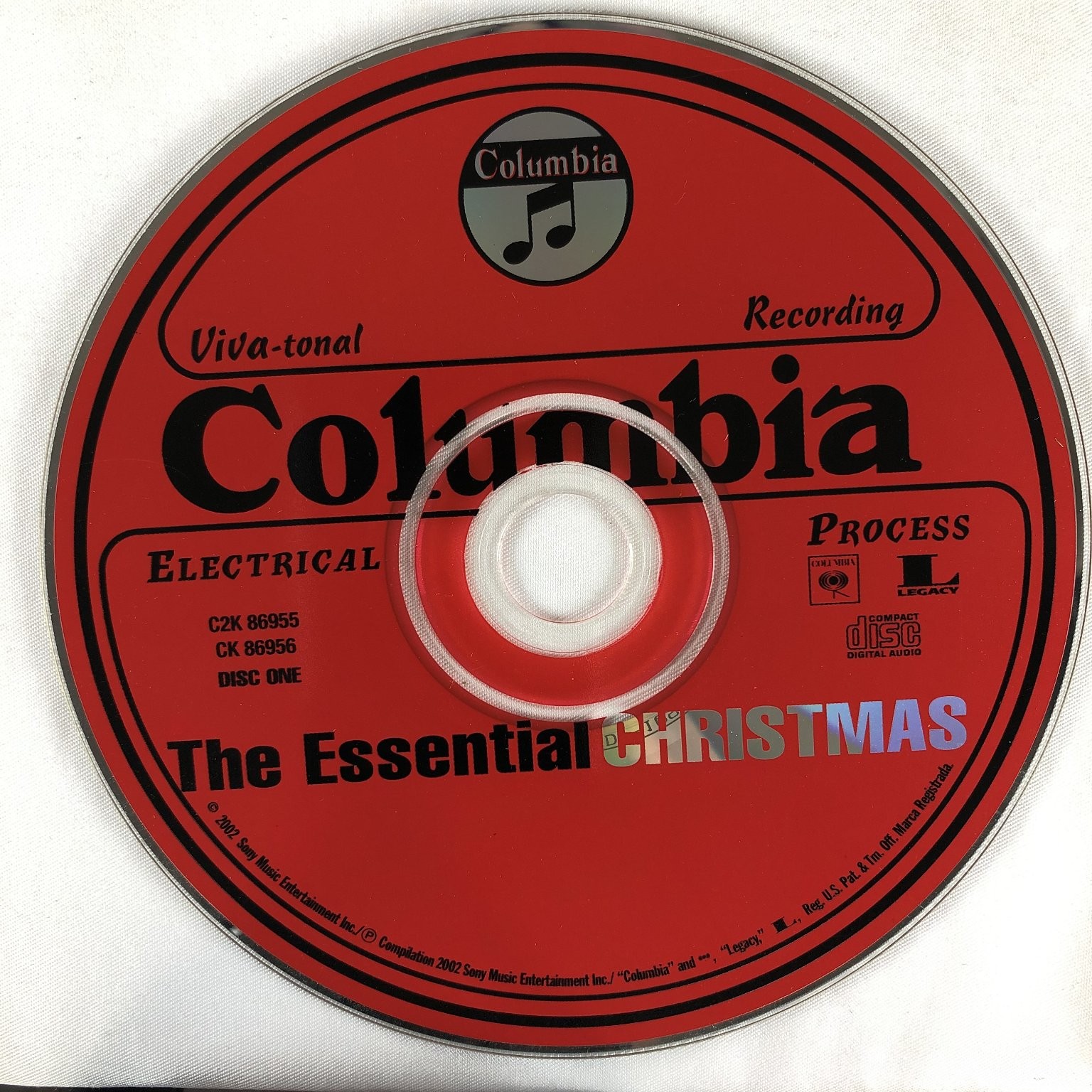 Various Artists – The Essential CHRISTMAS CD 2002 Holiday Pop Columbia Legacy