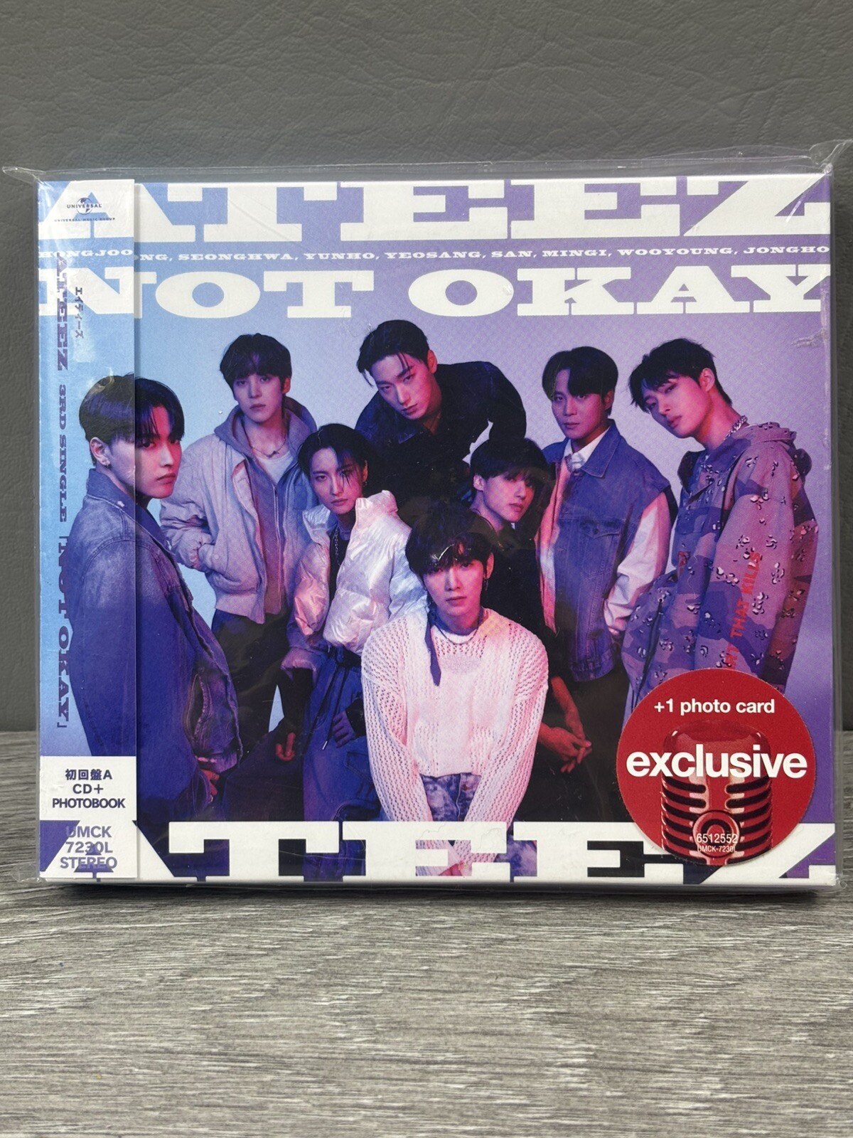 ATEEZ – NOT OKAY (Limited Edition A) (Target Exclusive) Brand new!