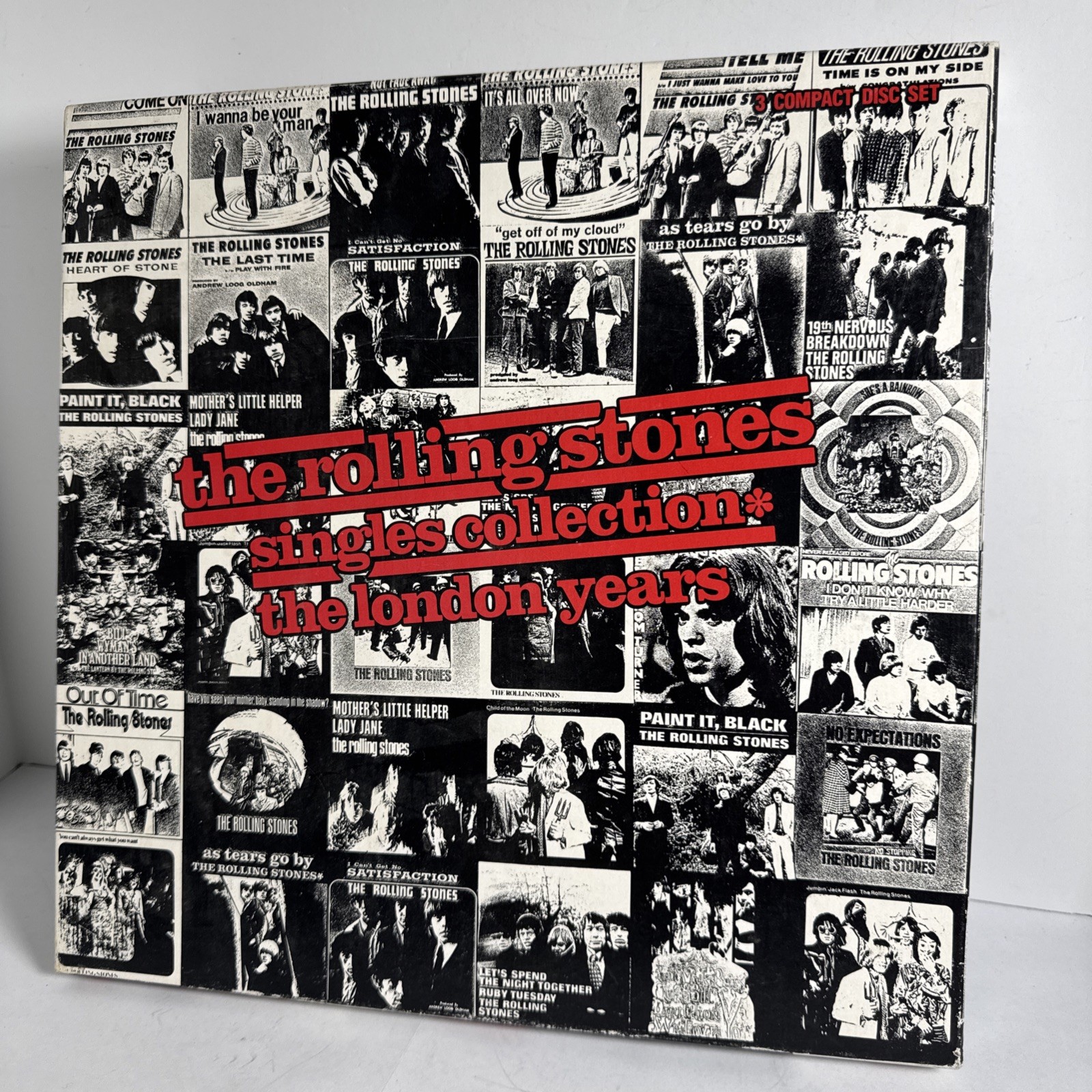 THE ROLLING STONES Singles Collection: The London Years book 3 cds box