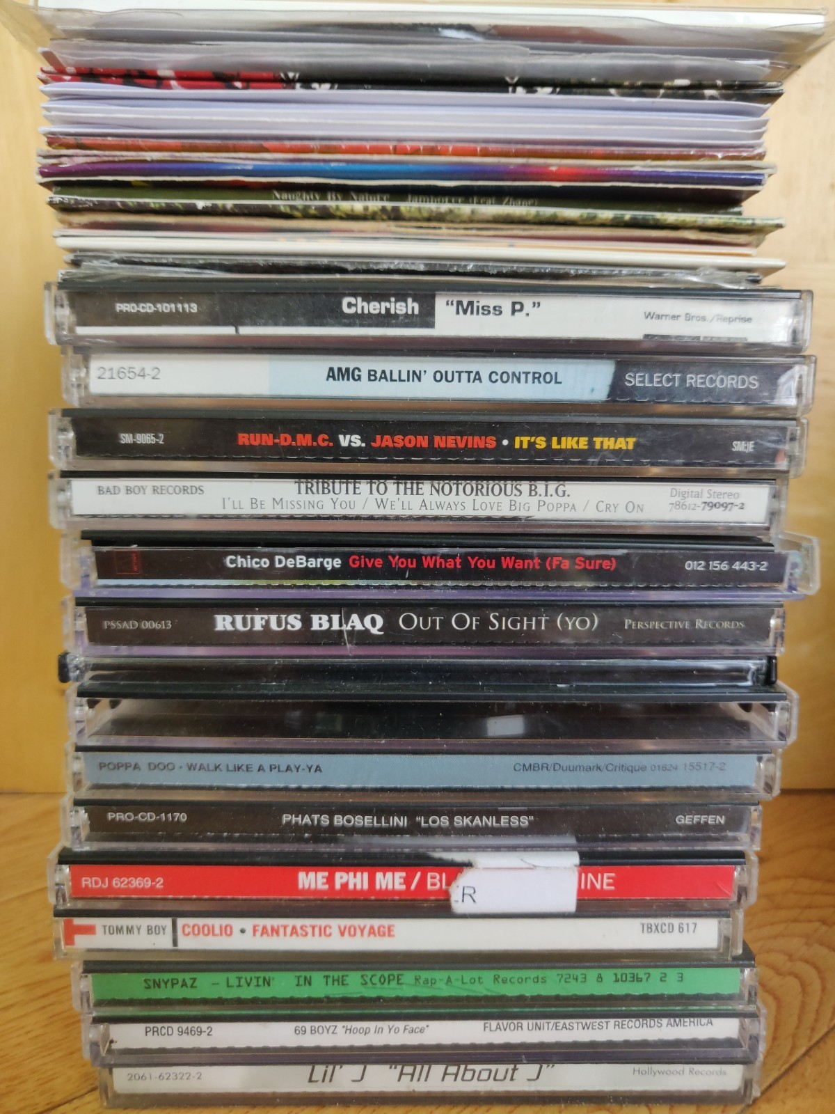 Rap Hip Hop CD Lot (37) – Promos Singles Mixtapes Samplers and Albums 2000’s