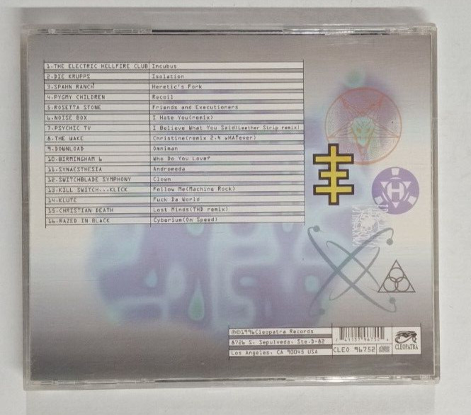 Wired Injections: Industrial Gothic Electro Wave Compilation CD~ Various Artists