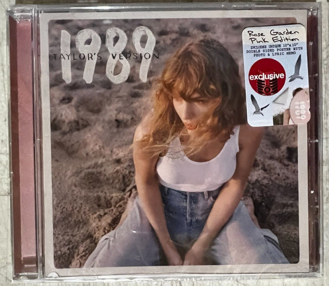 Taylor Swift – 1989 (Taylor’s Version) [2023, CD, Rose Garden Pink Edition] New