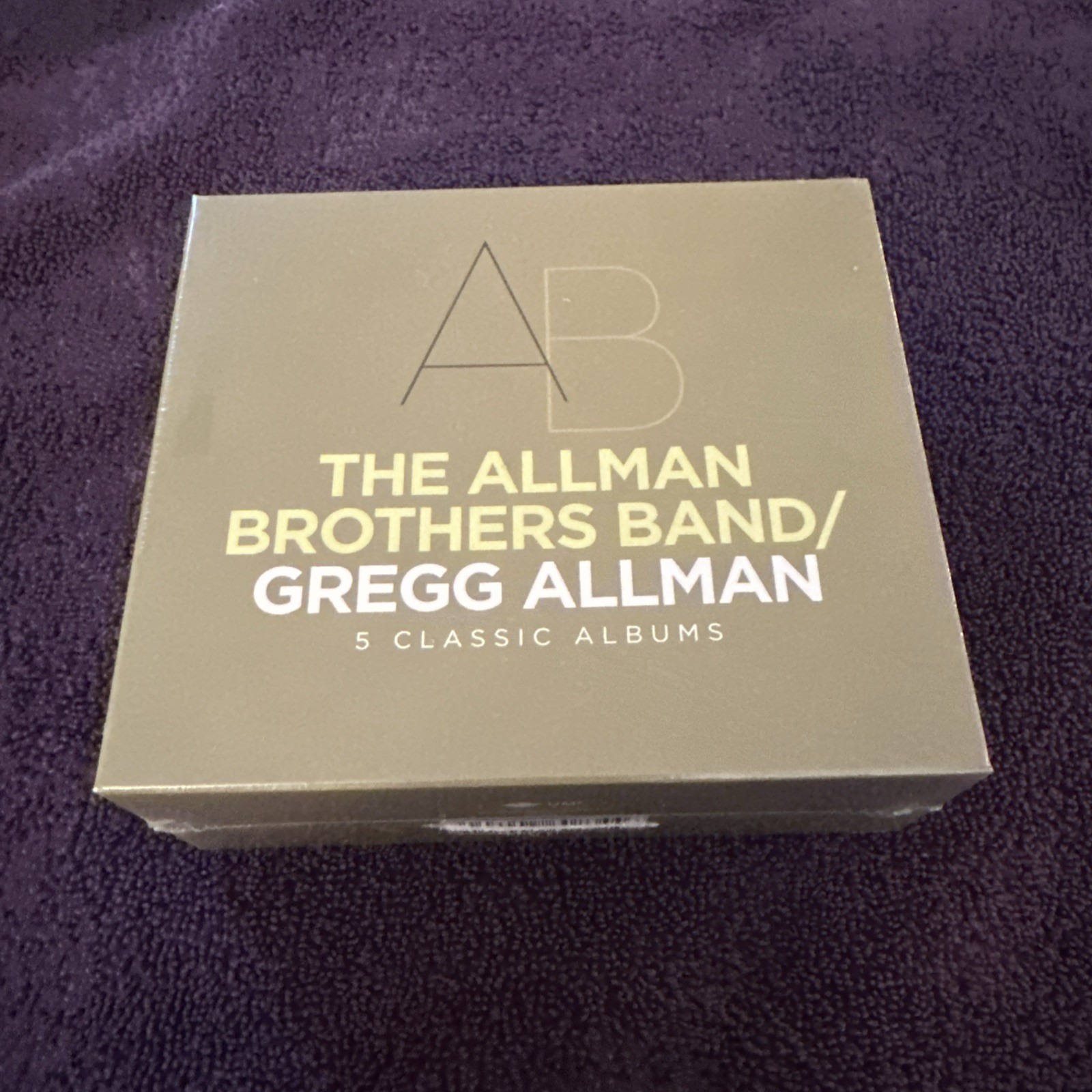 The Allman Brothers Band & Gregg 5x 5 Box Set Rare Excellent Discs Sealed