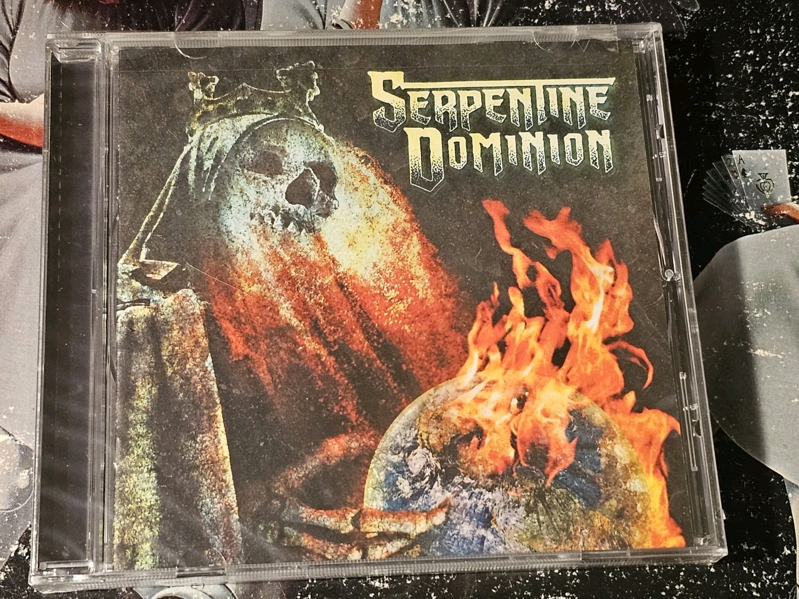 SERPENTINE DOMINION- Self Titled CD Metal Blade 2016 Corpsegrinder SEALED