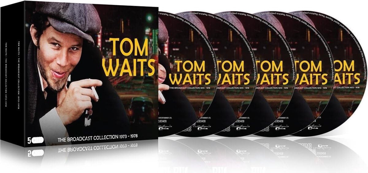 Tom Waits – The Broadcast Collection 1973 – 1978 5 CD Set – Compilation Album