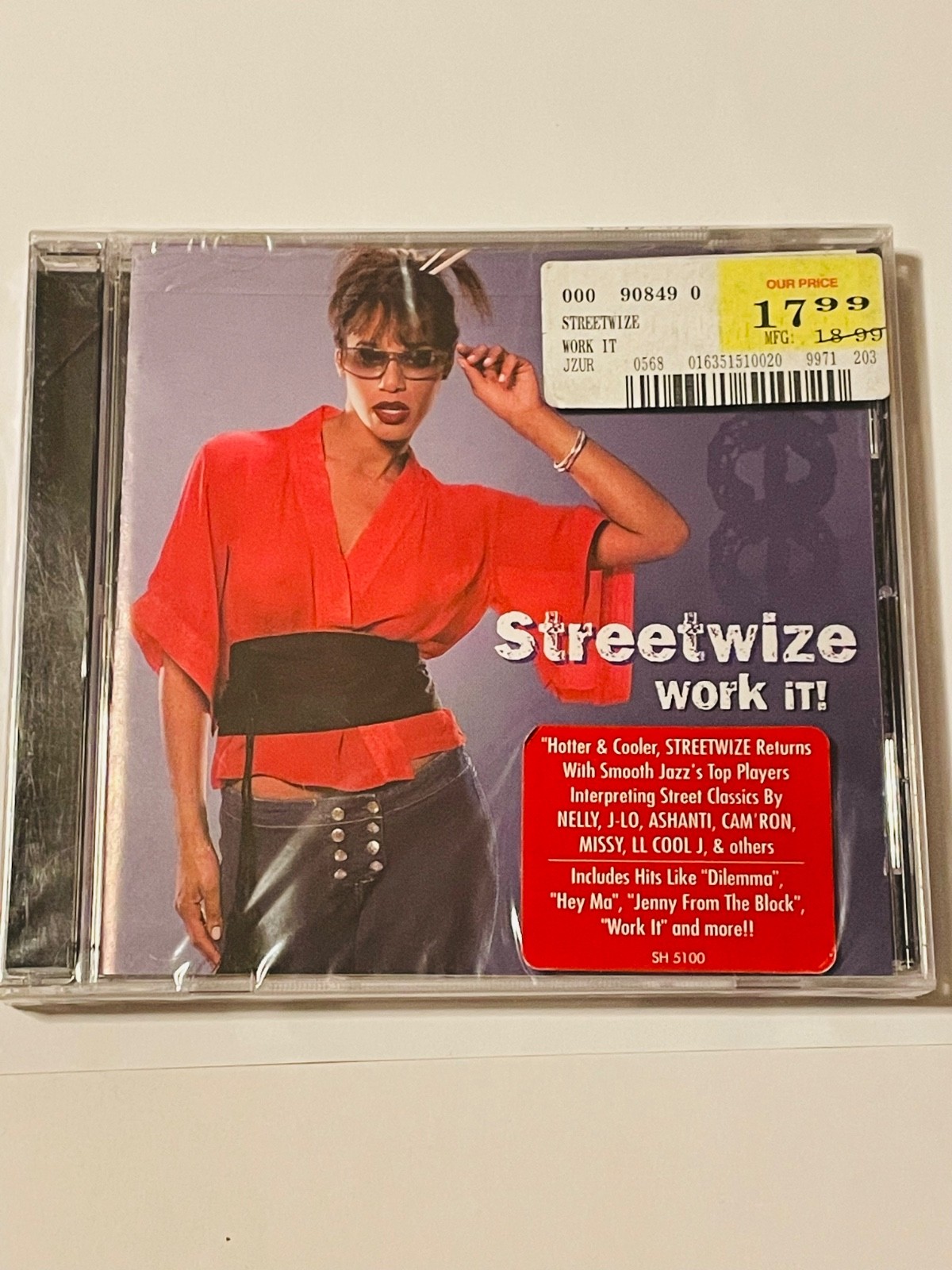 Streetwize – Work It (Various) CD 2003, Shanachie, Smooth Urban Jazz BRAND NEW