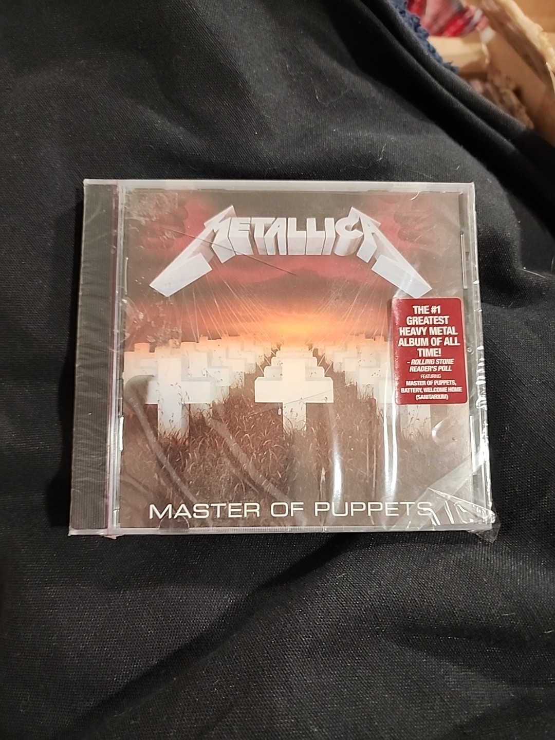Master of Puppets by Metallica (CD, 2013) Blackened Records New Sealed 107