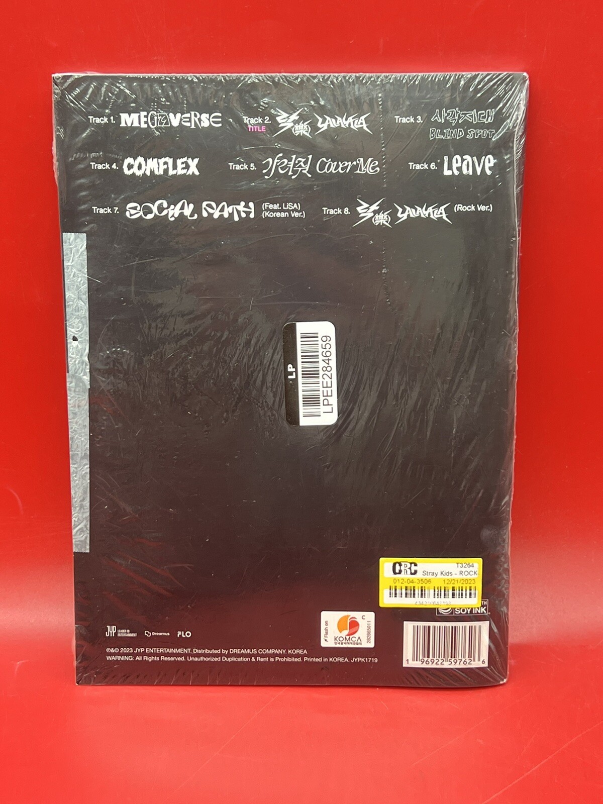 K-Pop STRAY KIDS Rock Star 2 Version CD Set + Posters, Stickers