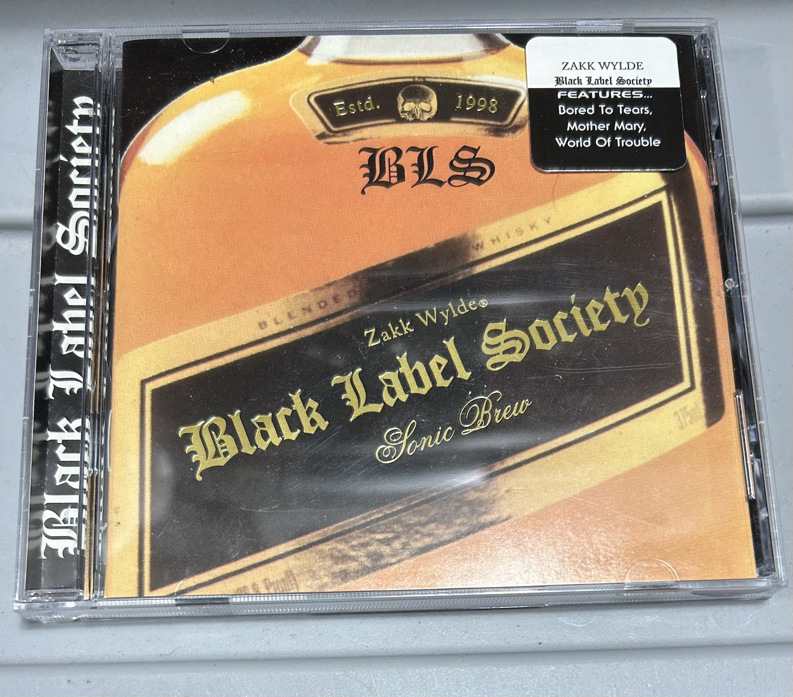 Black Label Society Sonic Brew CD Original Cover Banned W/OG Hype Rare