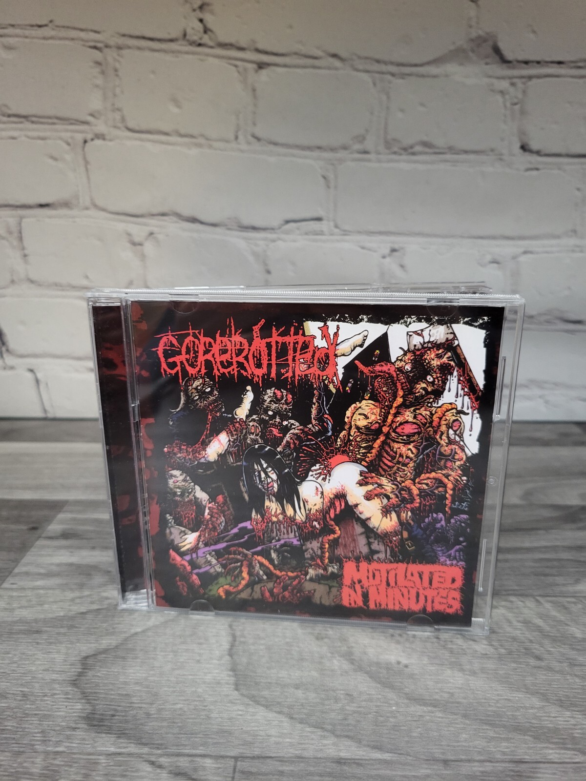Relapse Records GOREROTTED Mutilated In Minutes CD 2002 RR 6525-2 Metal OOP Rare