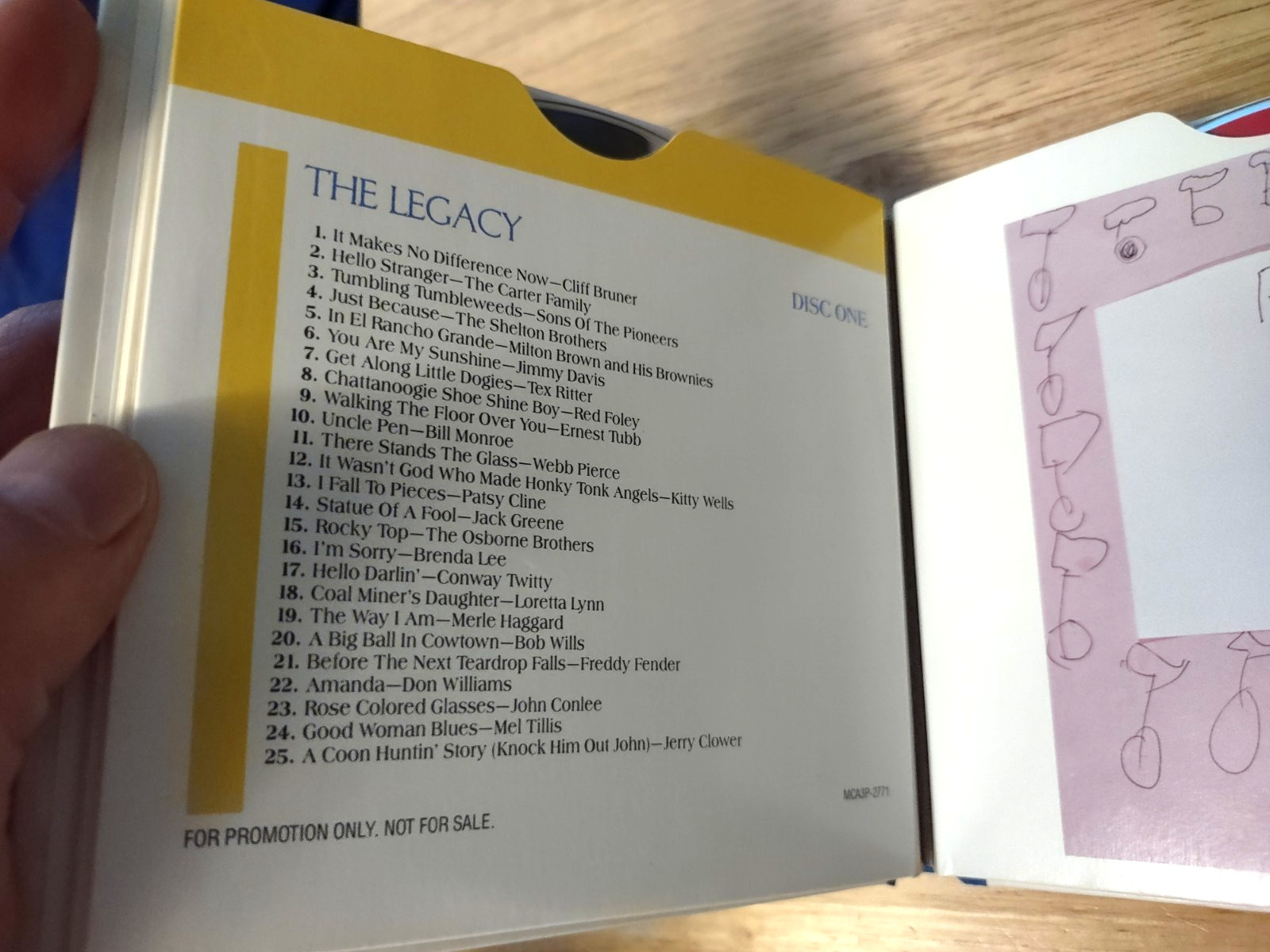 Various “The Legacy, The True & The Untamed” 3CD MCA Nashville 1993 Promotional