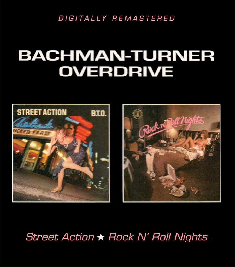 BTO ~ Street Action / Rock N’ Roll Nights CD 2017 BGO Records UK •• NEW ••