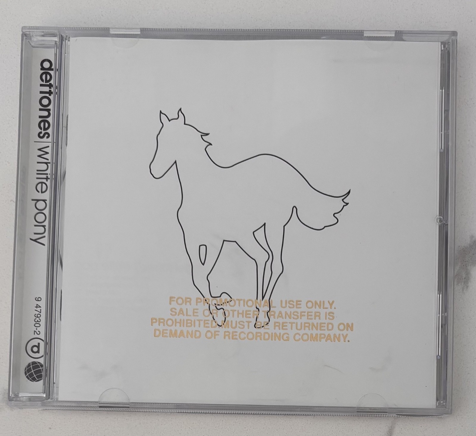 DEFTONES – White Pony GOLD STAMP PROMO ENHANCED CD (never played) / 2000 US