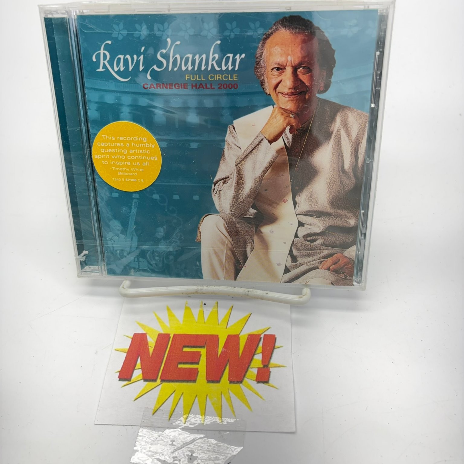 Ravi Shankar – Full Circle CD 2000 Live Carnegie Hall World Music Angel